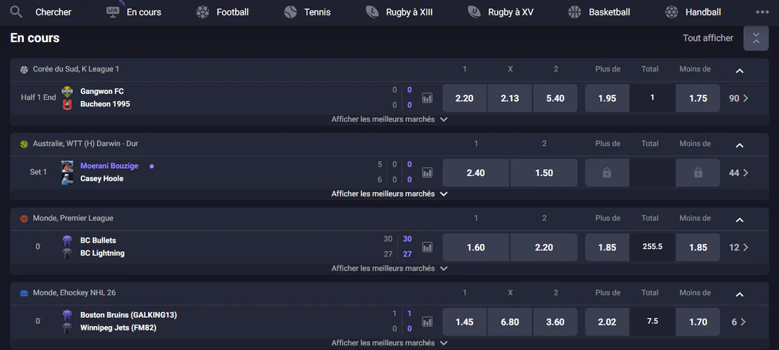 winica casino sports
